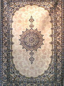 214x132. Элитный персидский ковер Наин 9 Ла