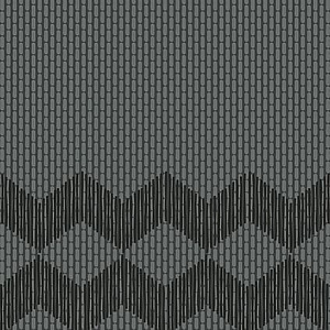 ZIGZAG HALF BLACK