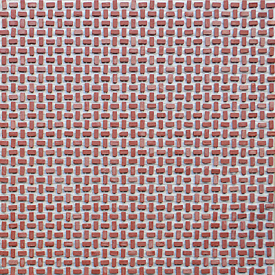 Micromosaics Micro-brick Cross Red