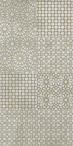TESORI DECORO MONILI GRIGIO BRONZO 120X240
