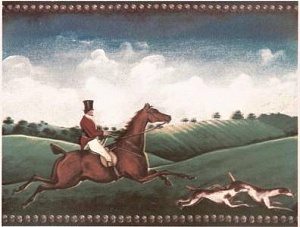 B FOX A Grand Elegance Fox Hunting A 15X20