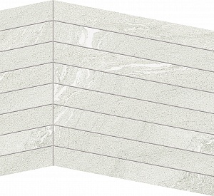 MOSAICO BIS MARTELLATA WHITE NATURALE 37,4 x 29,1 EDR3